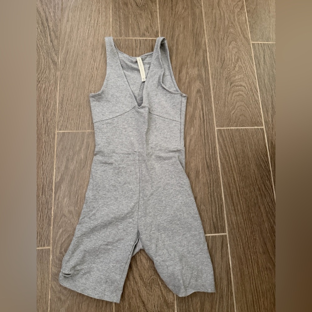 Aritzia Gray Divinity Romper